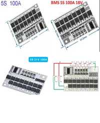 BMS 3S/100A 12.6В Контроллер заряда разряда Li-ion батарей