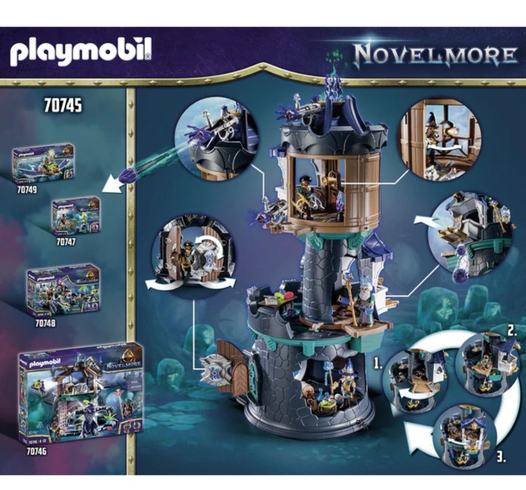 Violet Vale - Torre Do Mágico playmobil