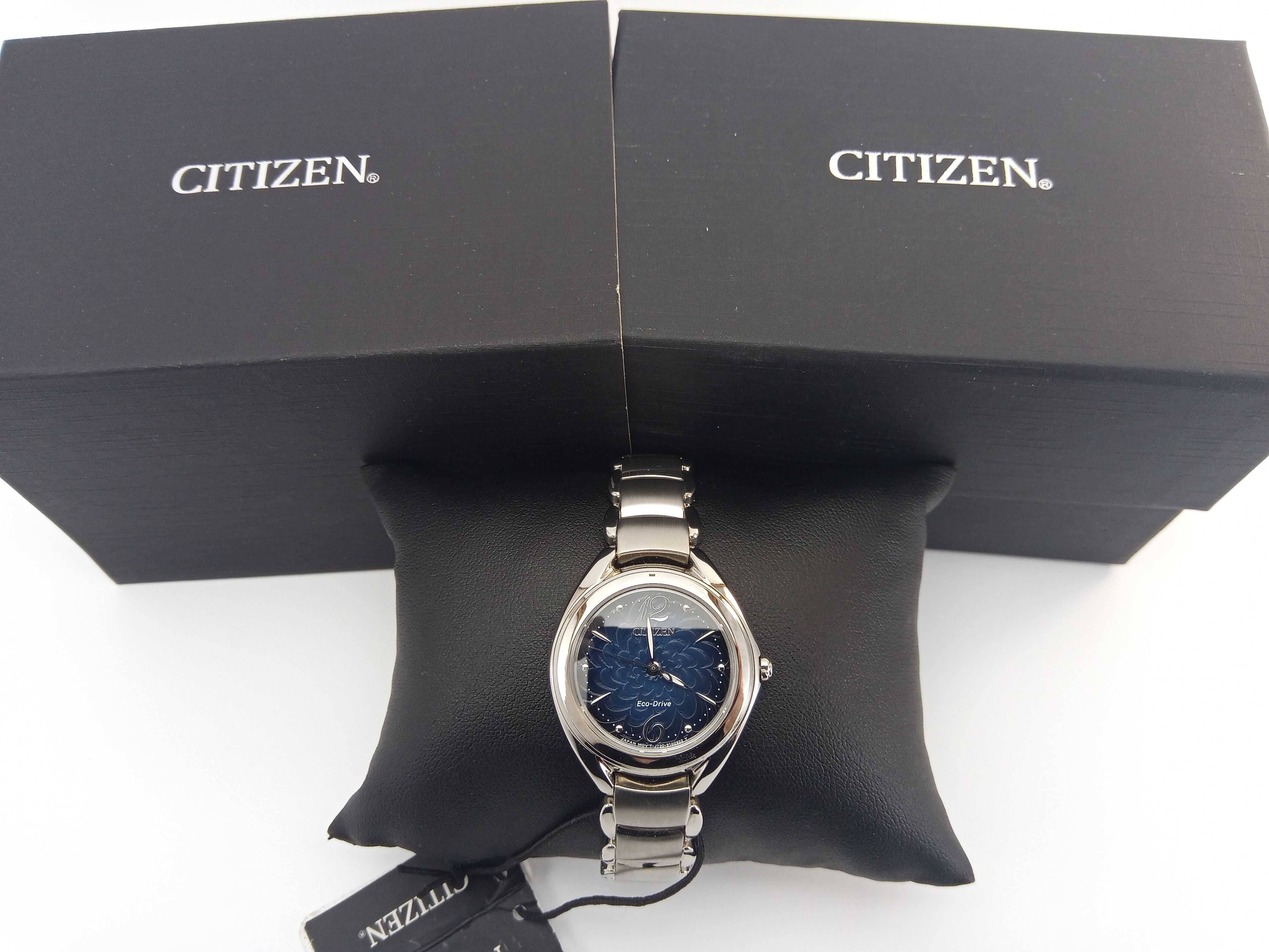 Японские женские часы Citizen Eco-Drive FE2070-84N, сапфир, РРЦ $295