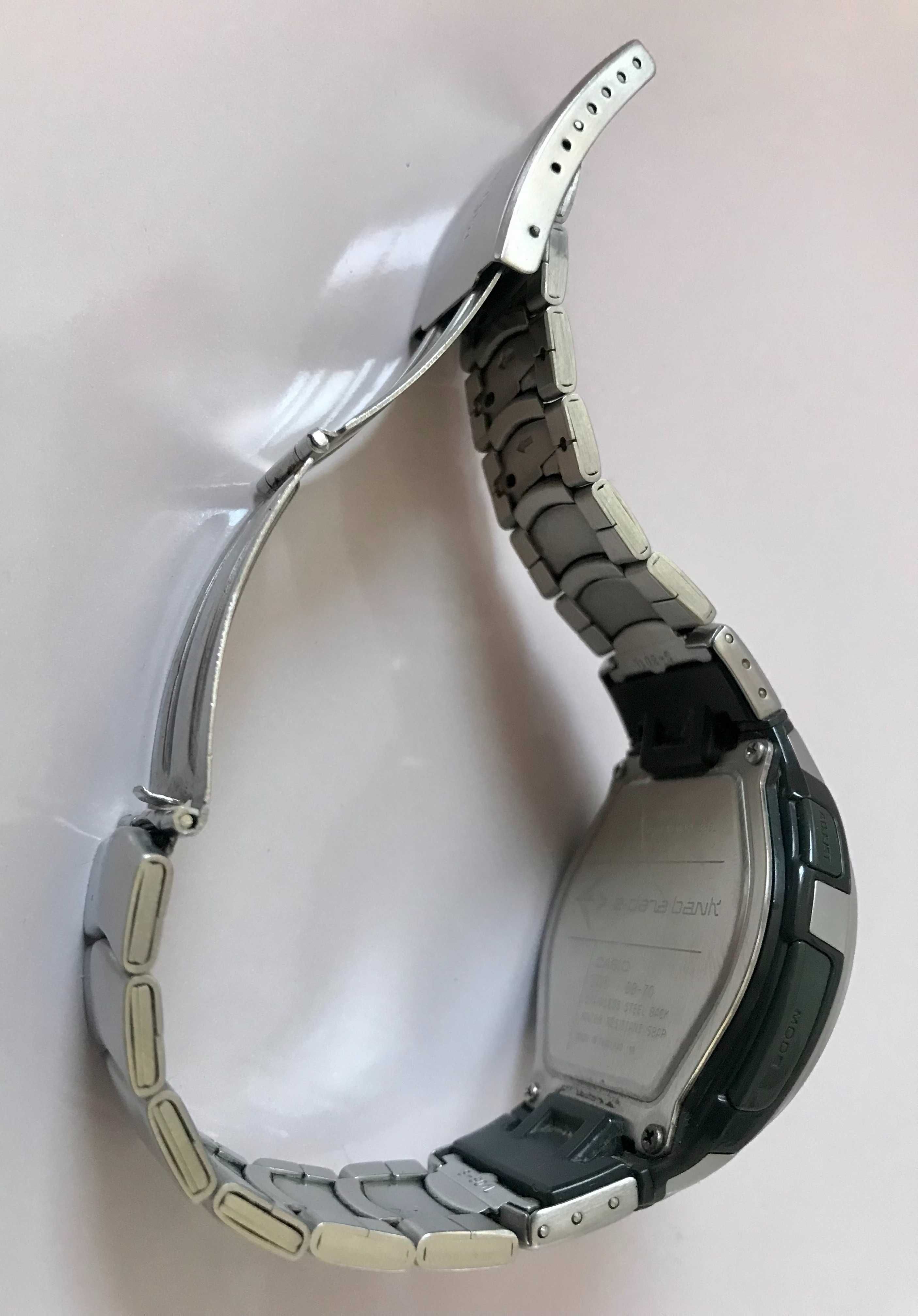 Zegarek Casio DB-70D-7V na module 2465 z 2001 roku. Full opcja + stan!