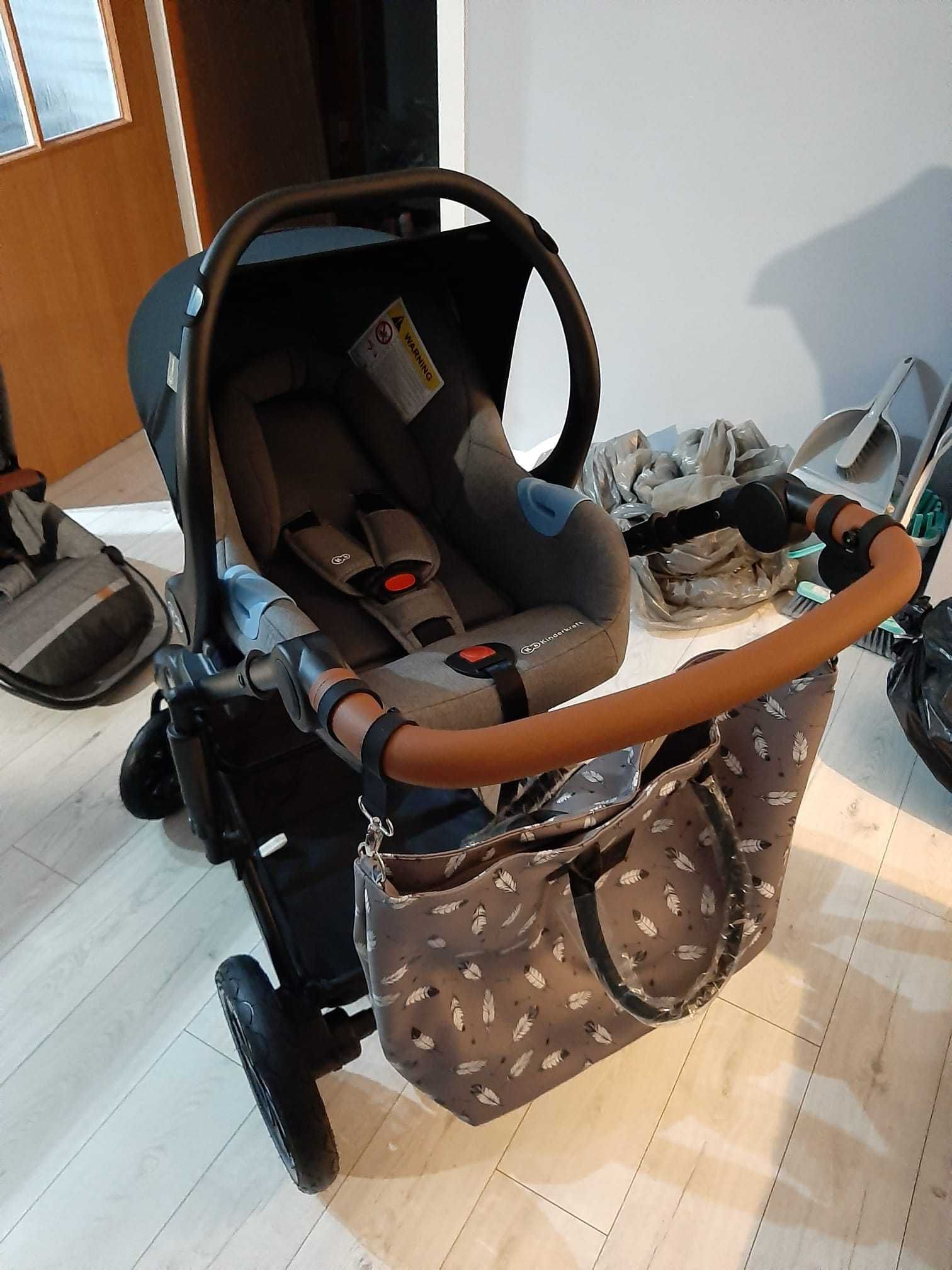 Wózek Kindercraft 3w1 PRIME 2020 - stan idealny