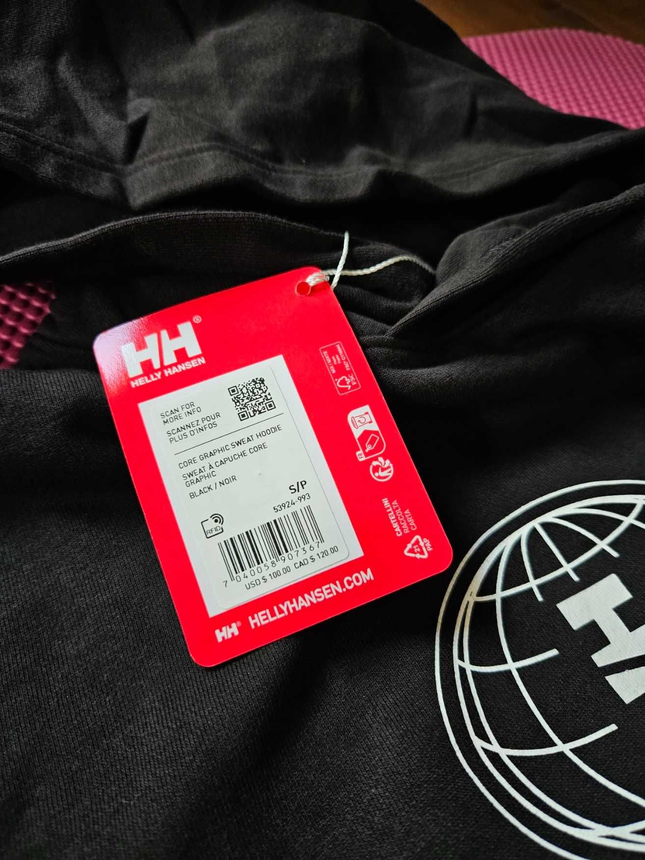 Bluza z kapturem Helly Hansen Core Graphic S