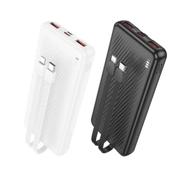 Павербанк зі швидкою зарядкою 10000 mAh BOROFONE BJ57 22.5W з кабелями