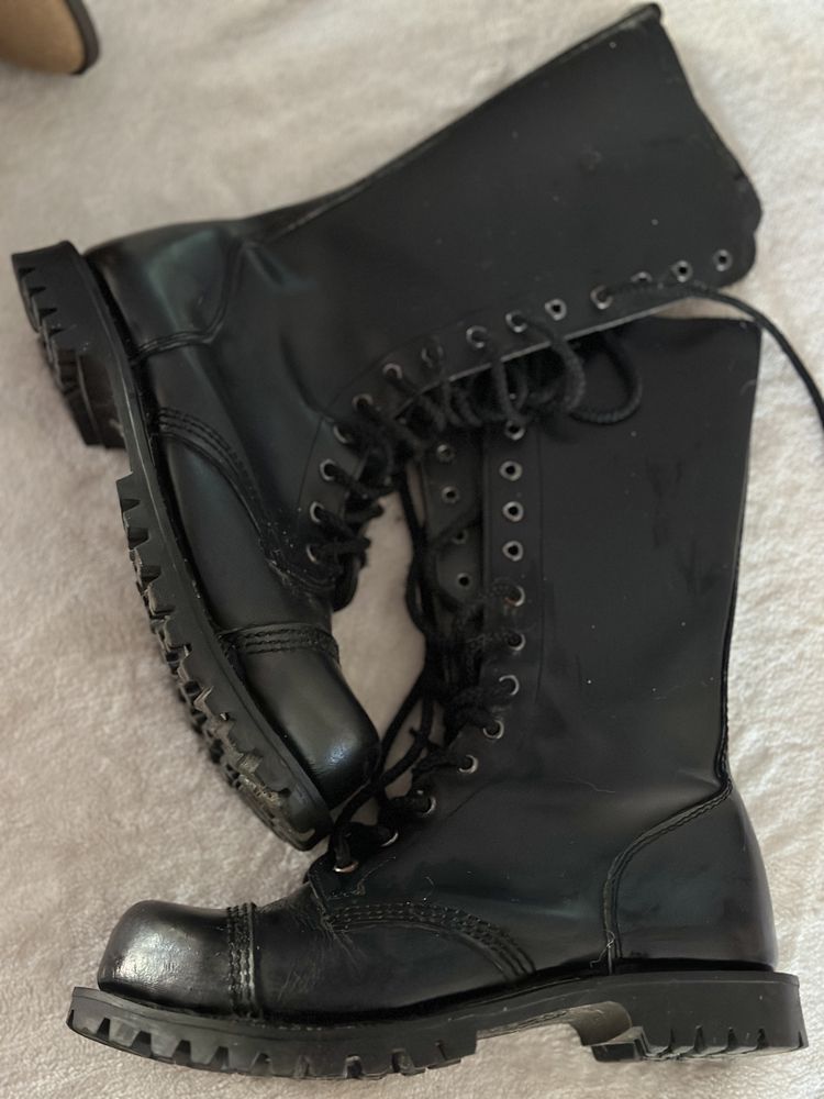 Glany botki sztyblety kozaki 40