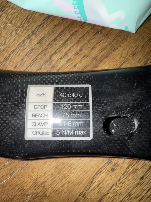 Guiador look carbono aero