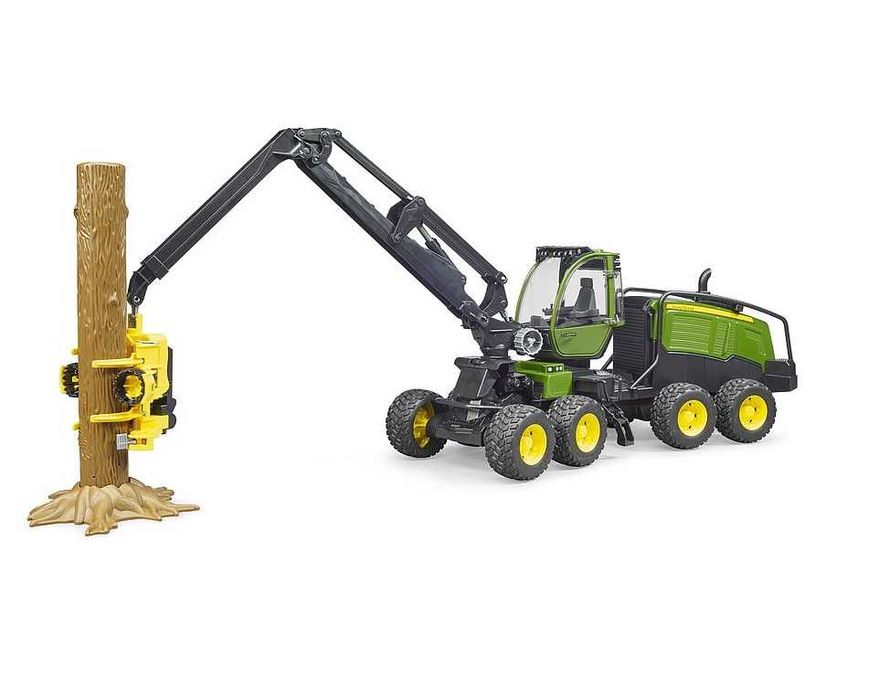 Prezent Zabawka Kombajn zrębowy Bruder John Deere 1270G zielony