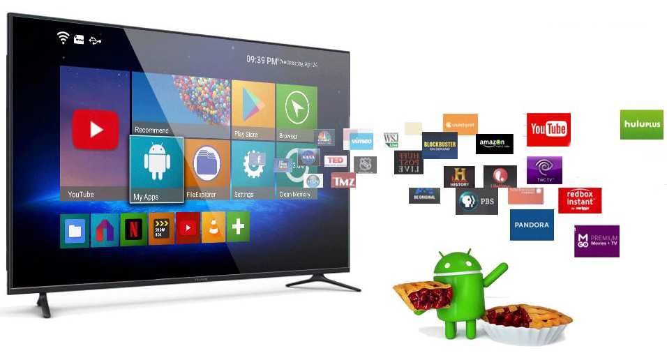 HK1 Lite smart TV BOX Android 9 2/16 GB NETFLIX