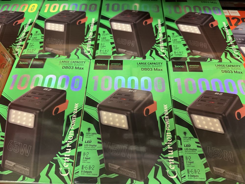 УМБ Hoco 65W Power Bank DB03 Max 100 000mAh