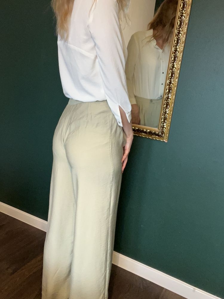 Spodnie typu culotte rozm xs Stradivarius nowe