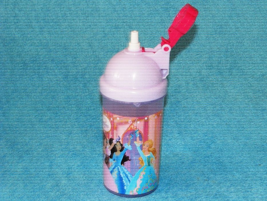 Barbie bidon Barbie i trzy muszkieterki kubek Barbie