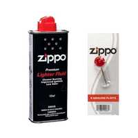 Кремні + Заправка паливо бензин Zippo 3141 для запальничок. ОРИГІНАЛ