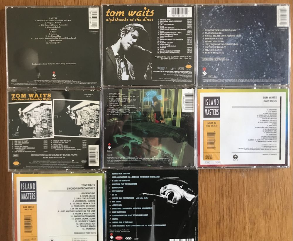 Tom Waits (Vários CDs)