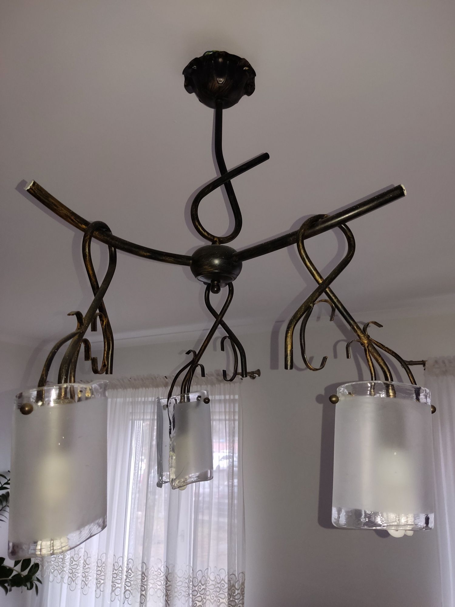 Ikea Lampa wisząca Agata meble żyrand