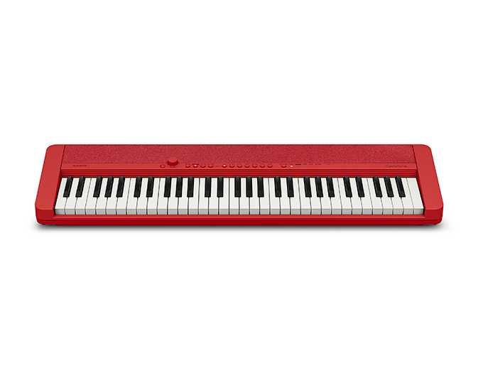 CASIO CT-S1 CZERWONE PIANINO ORGANY dobre głośniki / zostaw stary