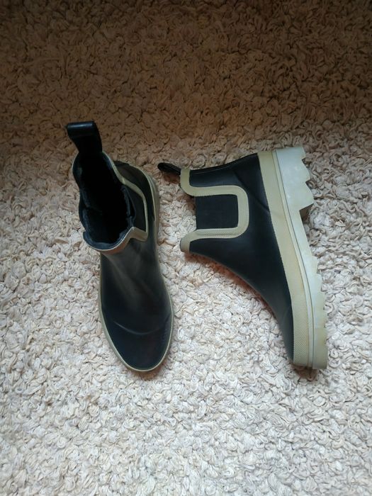 Резиновые полусапожки р.34 35