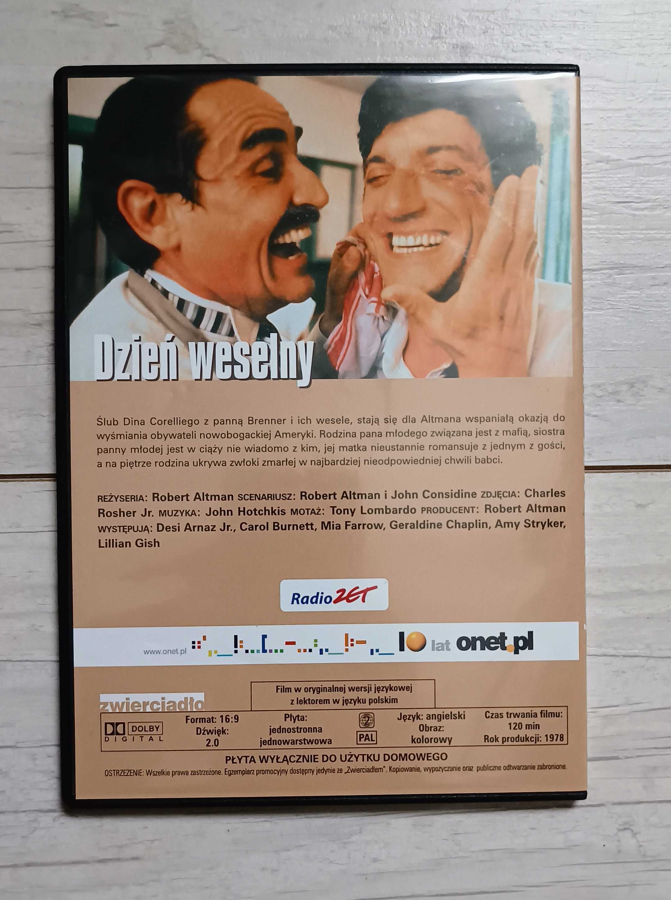 Film Altmana "Dzień weselny" - film na DVD