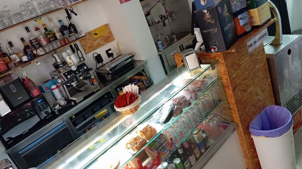 Trespasse de café na amadora