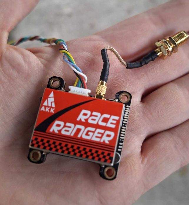 Відеопередавач VTX AKK Race Ranger 1.6W 5.8GHz 48CH L,X Band