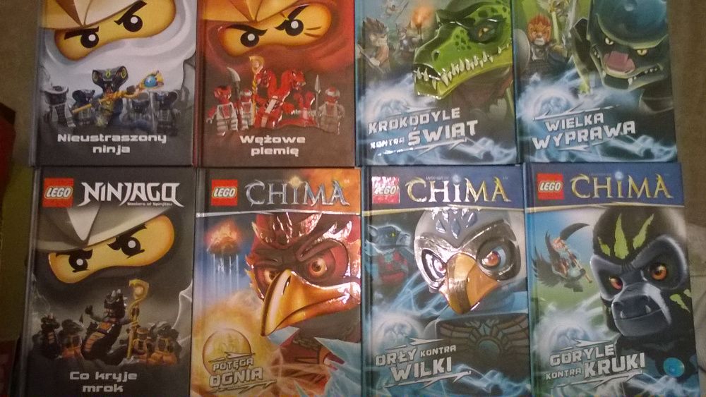 LEGO Legends of chima 8 książek