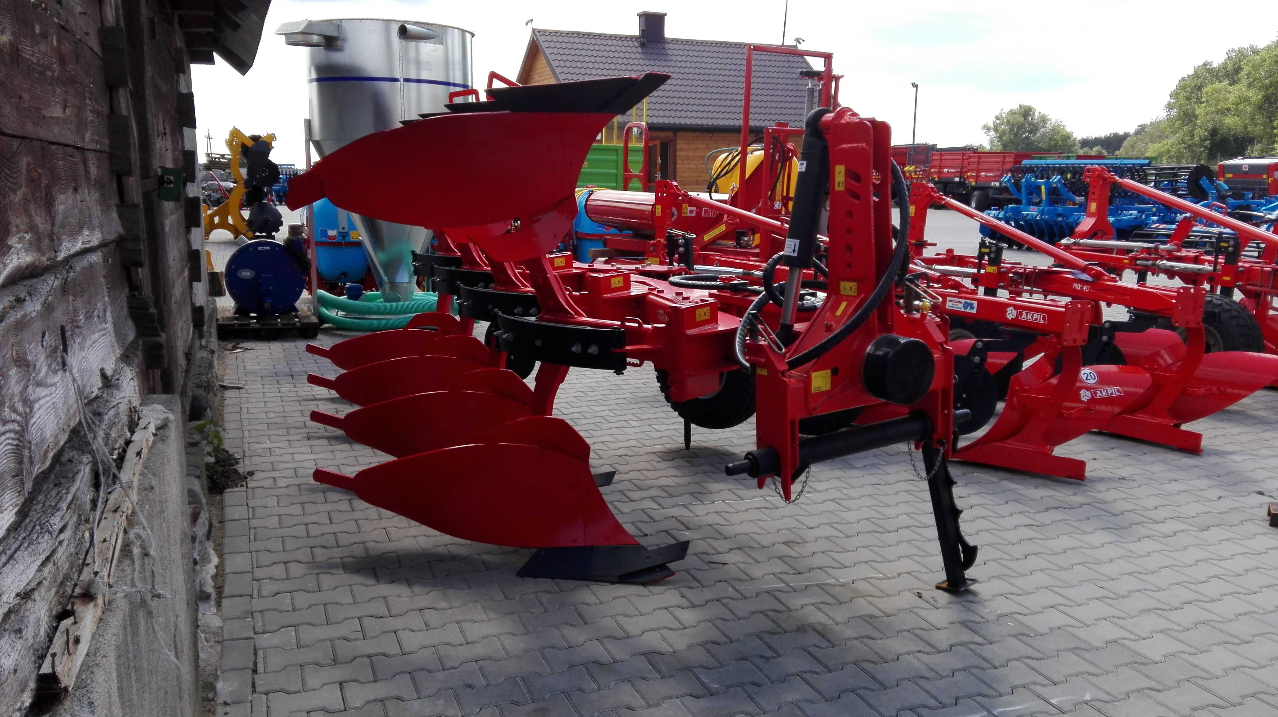 Pług obrotowy Akpil KM180 180R 3 4 5 skibowe kołek resor Viking Vario