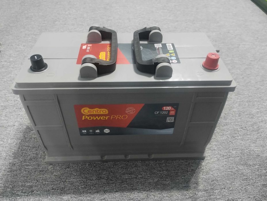 Nowy akumulator Centra 120Ah 870A Power PRO do samochodu traktora itd