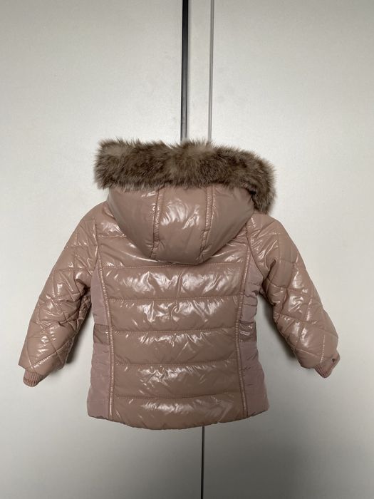 Nowa śliczna kurteczka zimowa dla dziewczynki River Island 74cm