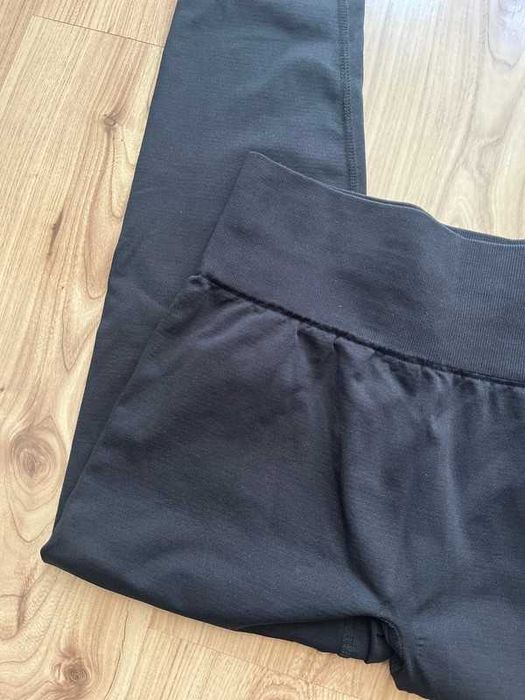 Legginsy bezszwowe do tańca dopasowane wygodne cienkie wysoki stan