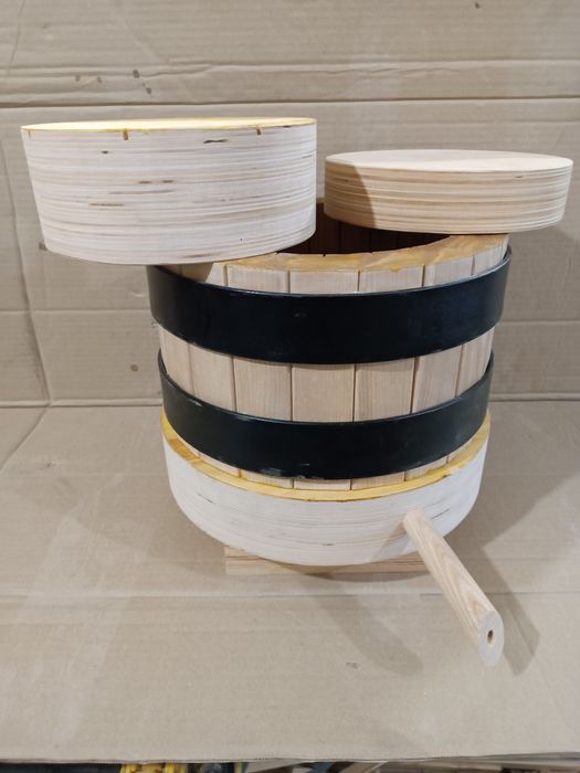 Бочка деревянная для маслопресса 5,5 литра