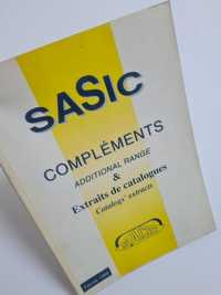 Sasic - Stary katalog części w języku francuskim. Książka