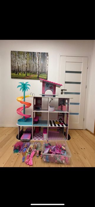 Domek lalki Lol wielki zestaw