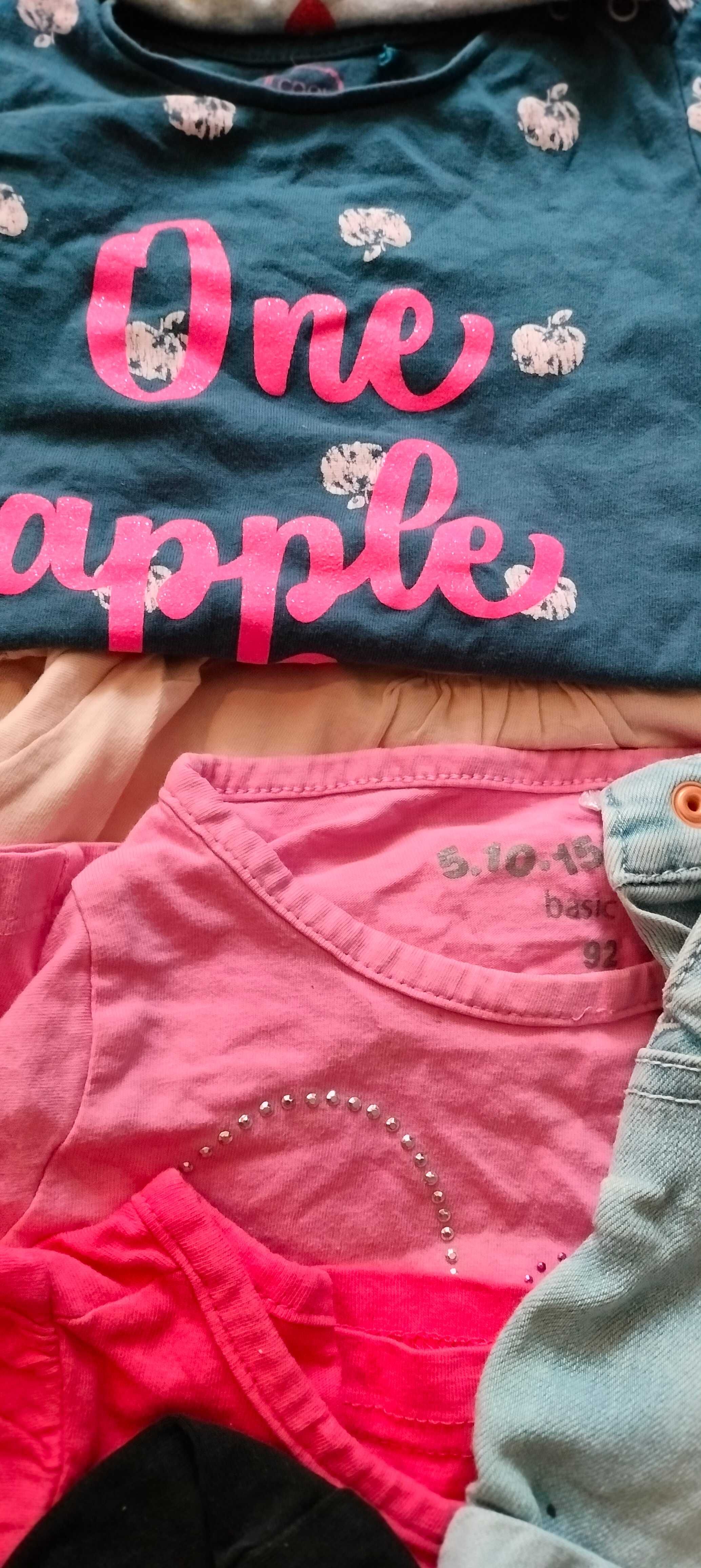 Paka 74-80-86 body leginsy sweterki bluzy płaszcz
