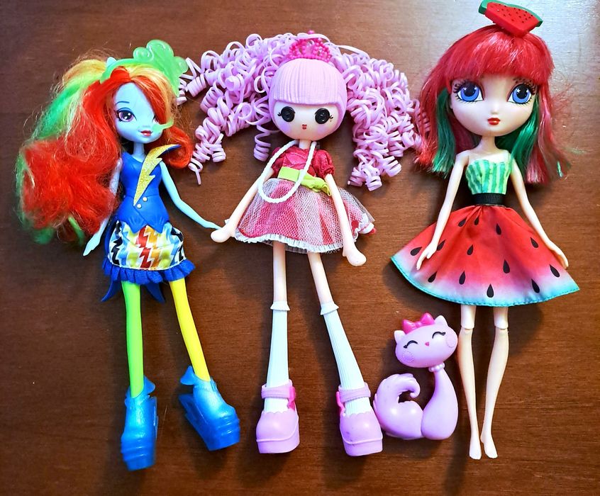 Lalka Hasbro Equestria Girls Rainbow Rocks DJ lollipops arbuz
