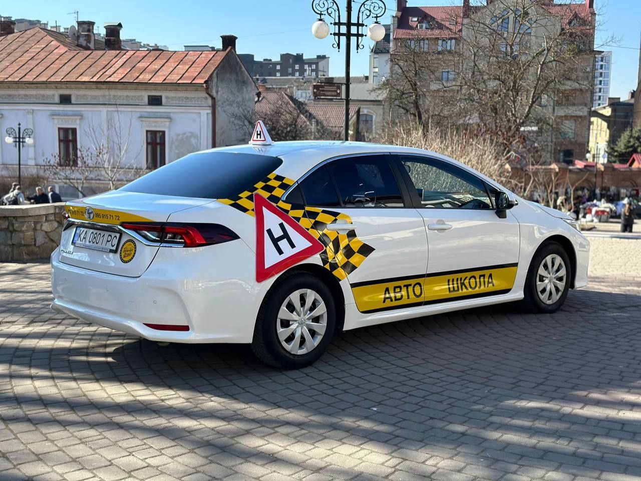 Автоінструктор, підготовка до іспиту.