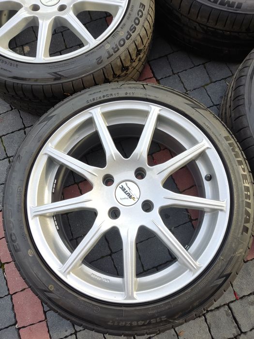 Alufelgi 4x114.3 17cali  z oponami letnimi