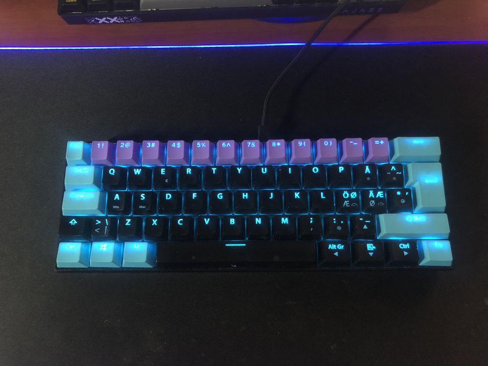 Кастомна клавіатуру Exo rascal mini rgb