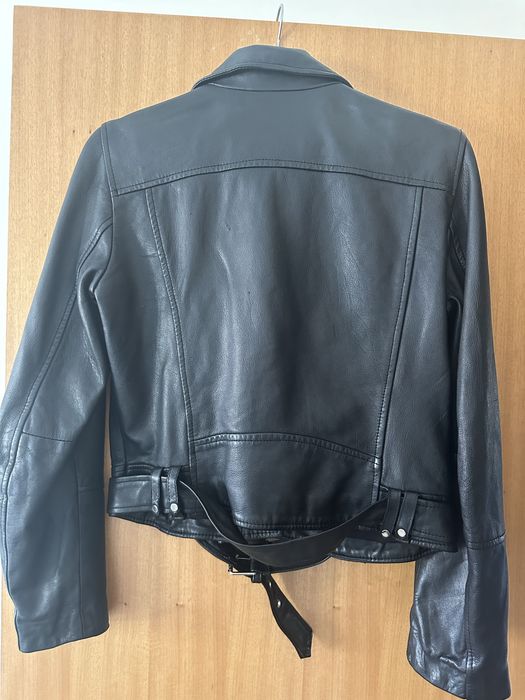 Casaco biker pele Zara