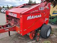 Prasa rolująca Mascar 120 łańcuchowa szeroki podbierak krone kr125/130