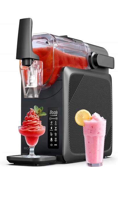 Ecozy Maszyna do mrożonych napojów koktajle/slushie 5 programów, 2l
