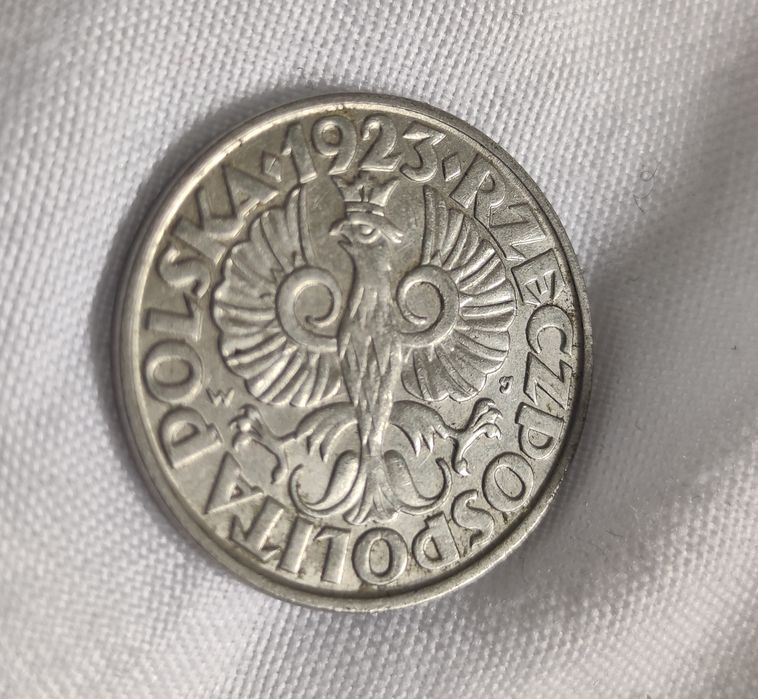 Moneta 20 groszy 1923 – II RP, orzeł