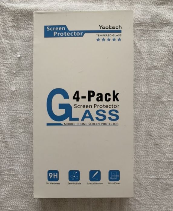 4 peliculas vidro para iphone 12 mini