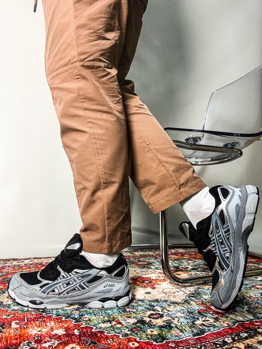 Кросівки чоловічі Asics Gel NYC Black Fjord Grey Кроссовки мужские