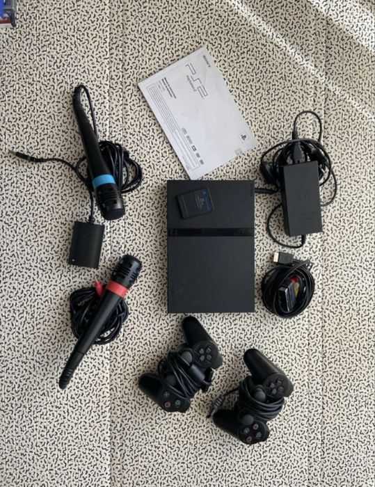 PlayStation 2 + Acessórios + Jogos