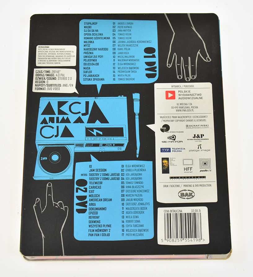 Akcja Animacja - filmy najnowsze - 2 DVD - Animator