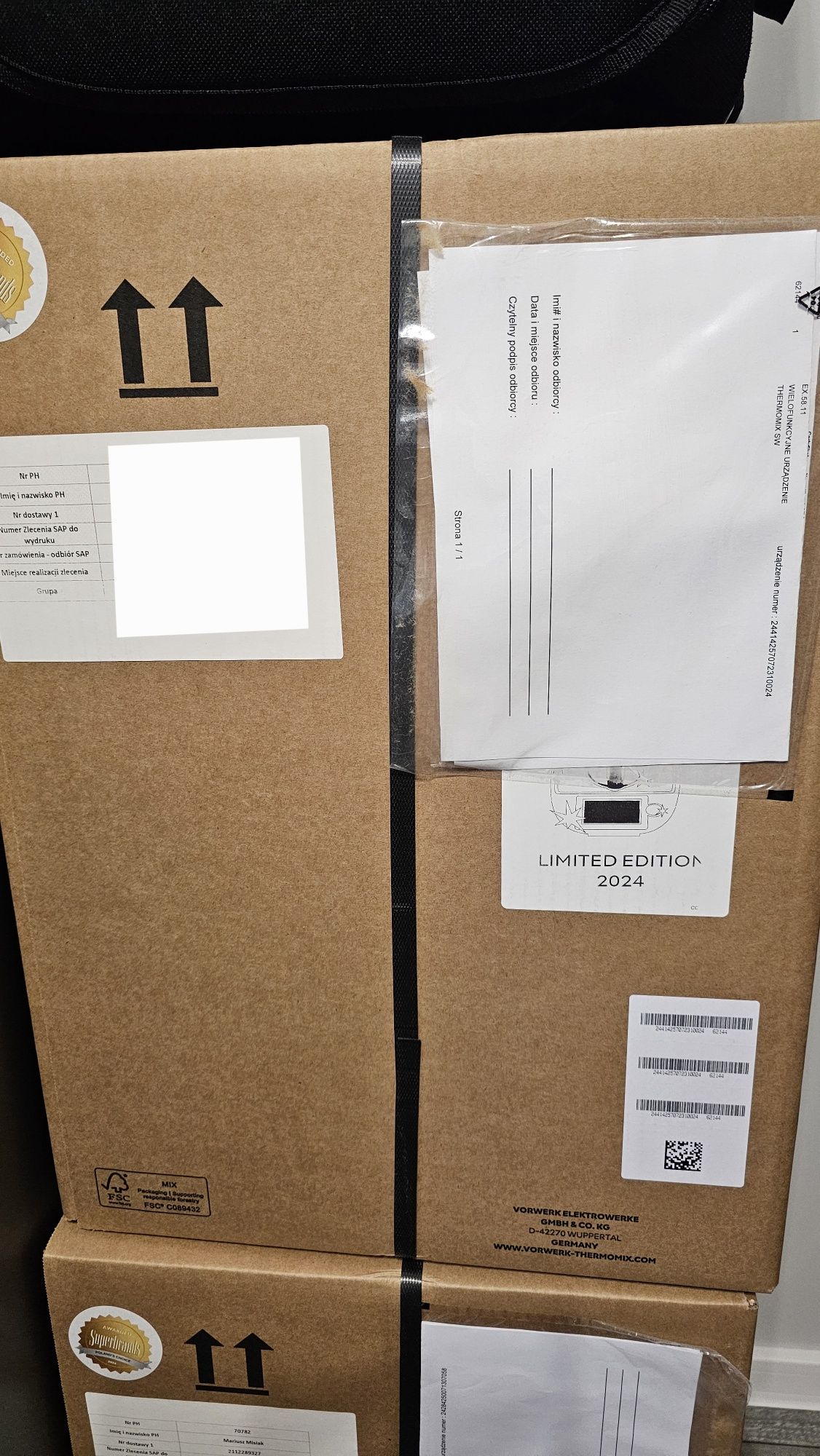 Thermomix TM6 Biały i Rudolf z sensorami Nowe gwarancja