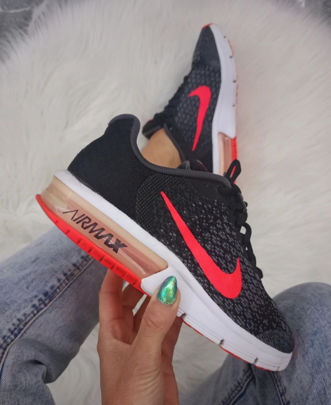 Buty Nike Air Max Sequent 2 rozmiar 36.5 damskie do biegania