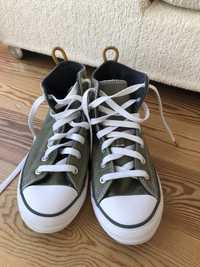 Tenis All Star verde tamanho 35