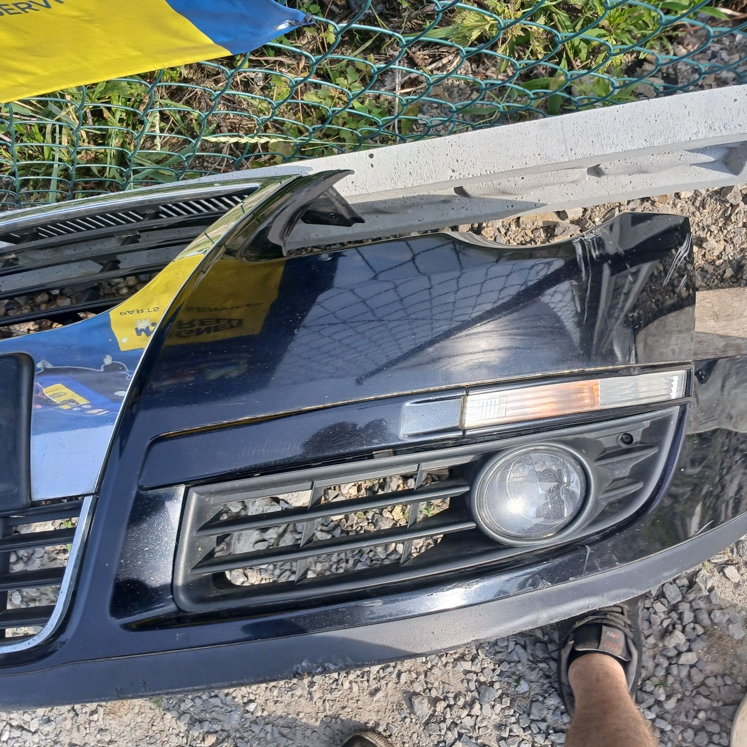 Zderzak przedni lc9x passat b6