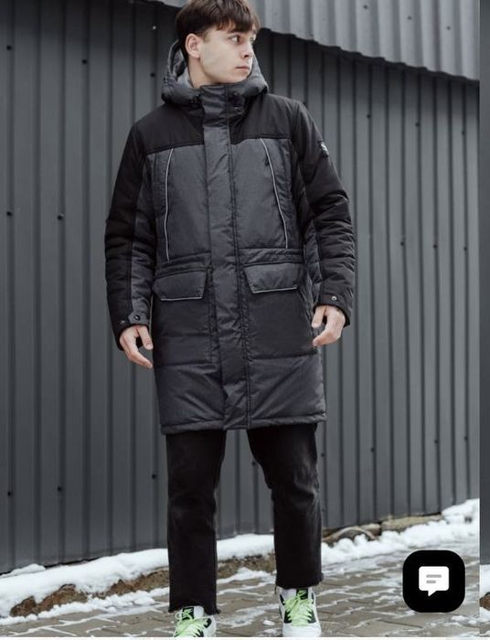 Чоловіча зимова парка ,куртка, пуховик Staff