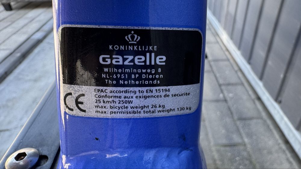 Gazelle Ulitmate C380 Performance, na pasku