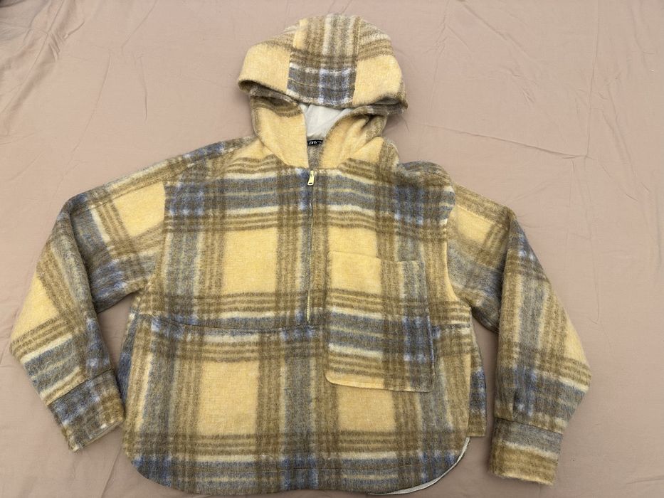 Тепла рубашка з шерсті zara